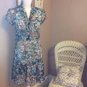 Kimchi blue flowery dress, casual.